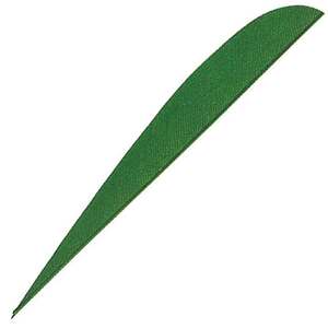Gateway Feathers Parabolic Green 4in Right Wing Feathers - 100 Pack