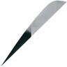 Gateway Feathers Parabolic Kuro Grey 4in Feathers - 50 Pack - Grey / Black 4in