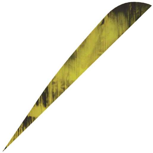 Gateway Feathers Parabolic Tre-Yellow 4in Feathers - 100 Pack - Yellow 4in