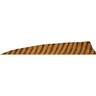 Gateway Feathers Shield Cut 4in Barred Brown Feathers - 50 Pack - Barred Brown 4in