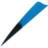 Gateway Feathers Shield Cut Feathers - 50 Pack - Black / Blue