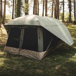 Gazelle T4 Plus Hub Overland Edition 8-Person Camping Tent  - Alpine Green