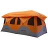 Gazelle T8 Hub 8-Person Camping Tent - Sunset Orange - Sunset Orange