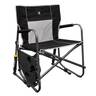 GCI Outdoor Freestyle Rocker XL with Side Table Rocker Chair - Black ...