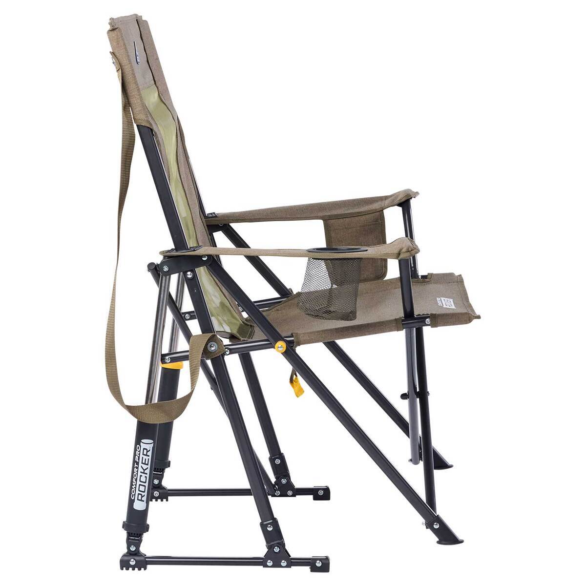 GCI Outdoor Comfort Pro Rocker XL Rocker Chair - Heathered Aged Fatigue ...