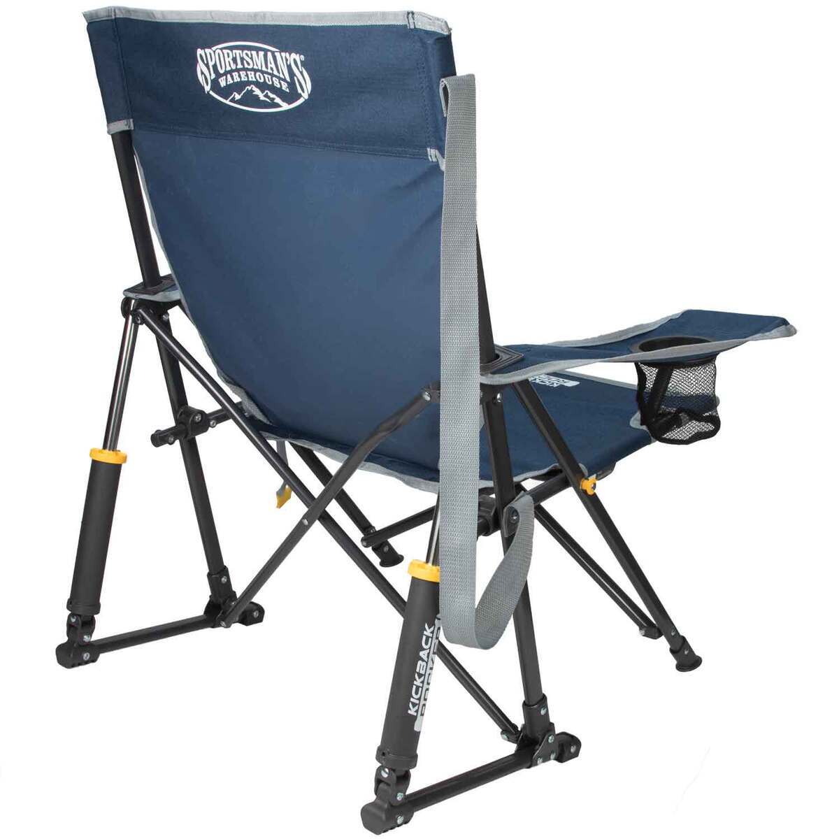 GCI Outdoor Sportsman's Exclusive Kickback Rocker Chair - Blue ...