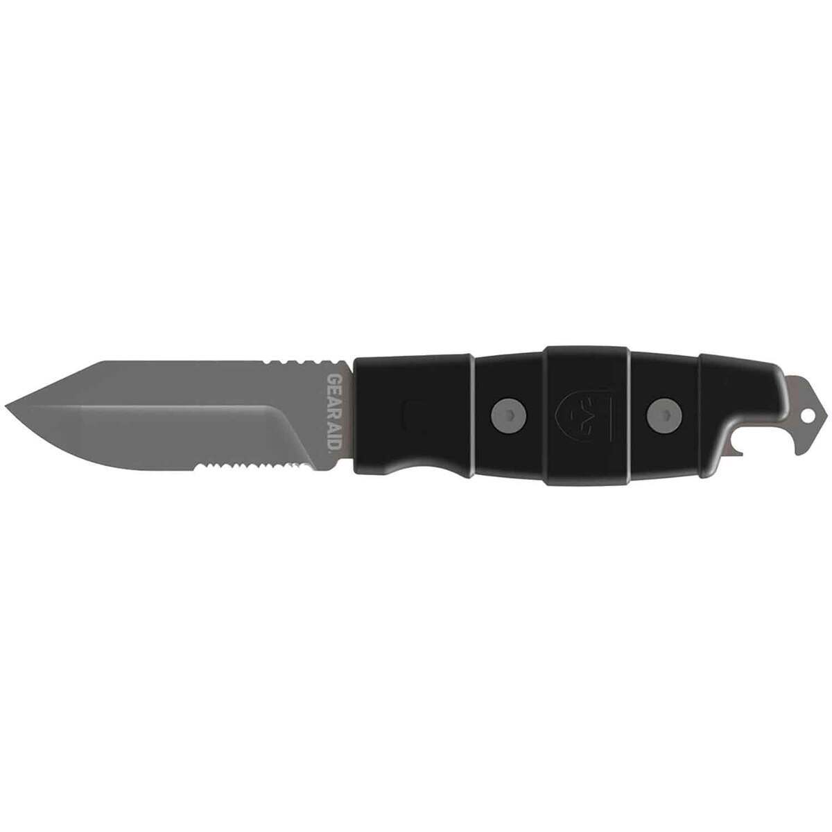 Gear Aid Buri Utility 3 inch Fixed Blade Knife - Black Gear Aid Buri Utility 3 inch Fixed Blade Knife - Black
