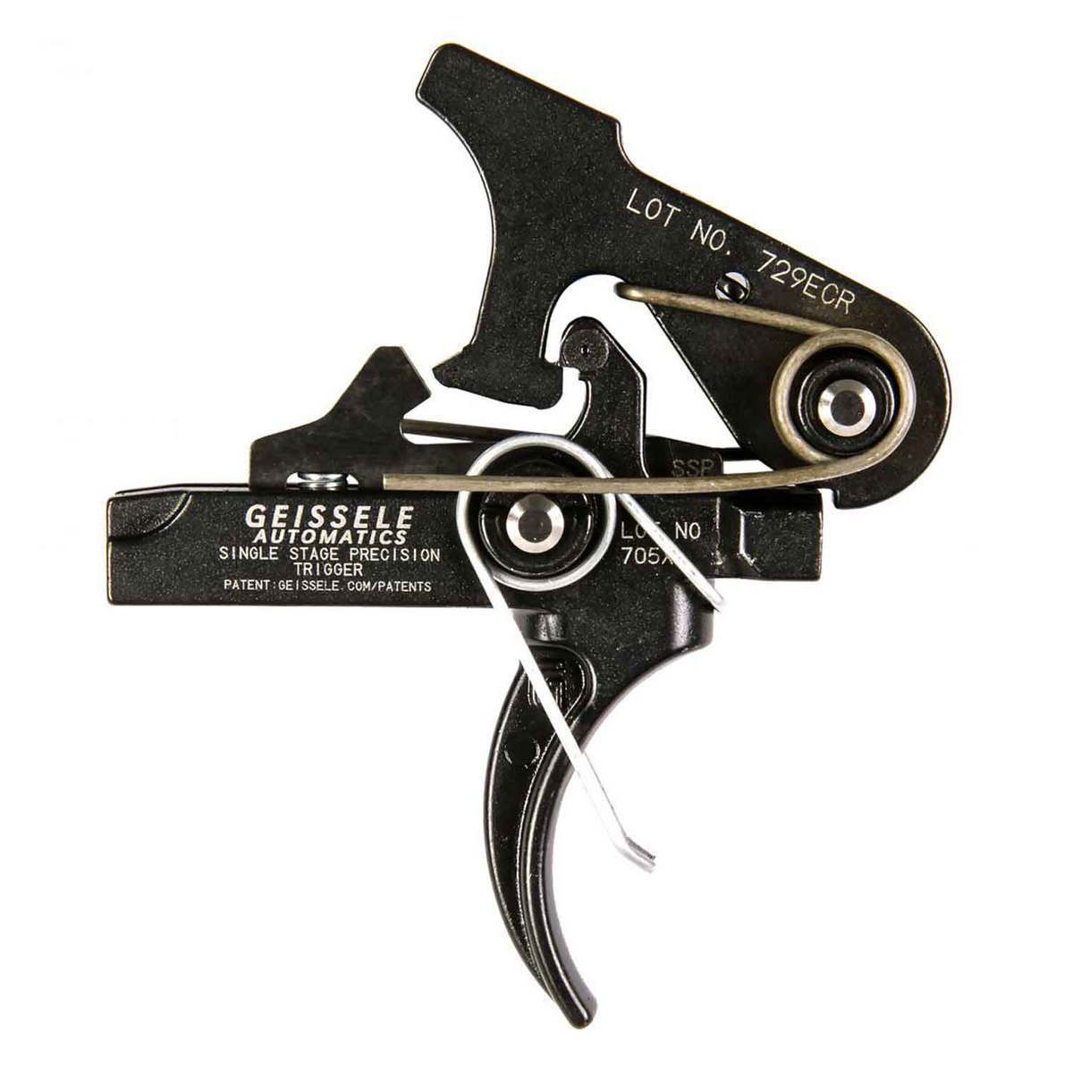 Geissele Single-Stage Precision AR15/AR10 Single Stage Rifle Trigger - Black Geissele Single-Stage Precision AR15/AR10 Single Stage Rifle Trigger - Black