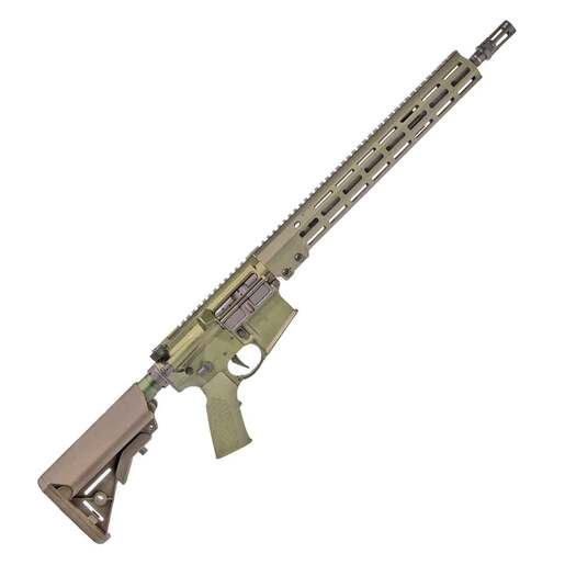 Geissele Super Duty 5.56mm NATO 16in OD Green Anodized Semi Automatic Modern Sporting Rifle - No Magazine - Green - Geissele