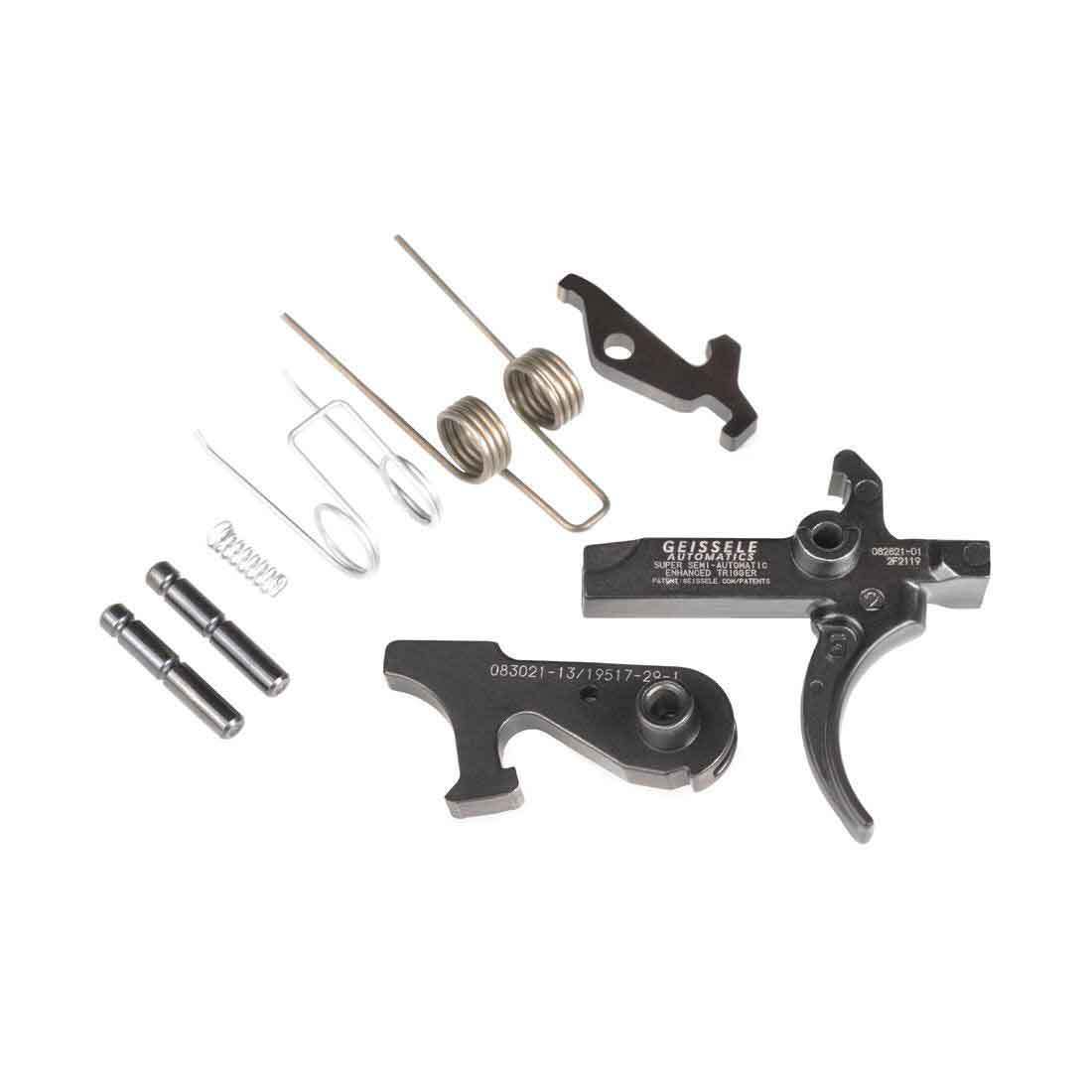 Geissele Super Semi-Automatic Enhanced AR15/AR10 Two Stage Rifle Trigger - Black Geissele Super Semi-Automatic Enhanced AR15/AR10 Two Stage Rifle Trigger - Black