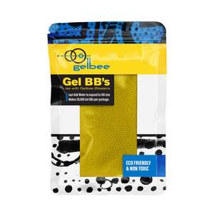 Gelbee Yellow Gel BBs - 20000 Rounds
