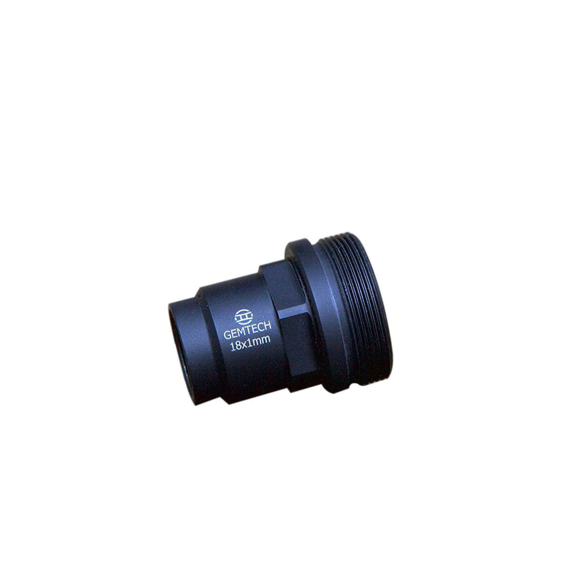 Gemtech GM-9 18x1mm CZ Scorpion Adapter - Black 18x1mm Thread Gemtech GM-9 18x1mm CZ Scorpion Adapter - Black 18x1mm Thread