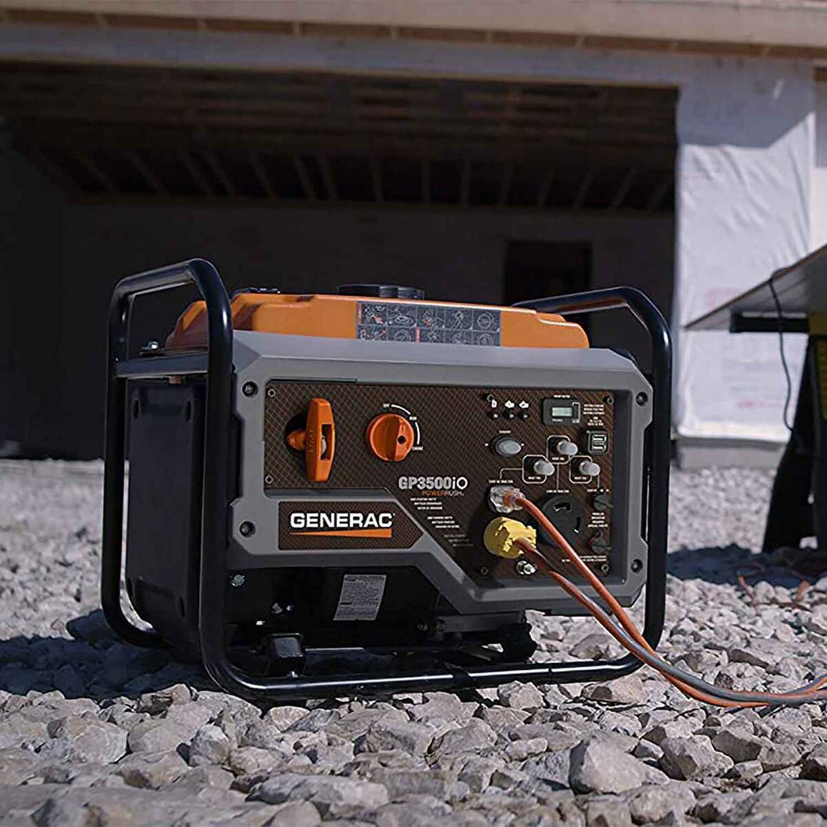 Generac GP3500iO 3500/3000 Watts Inverter Generator - Orange/ Black Generac GP3500iO 3500/3000 Watts Inverter Generator - Orange/ Black