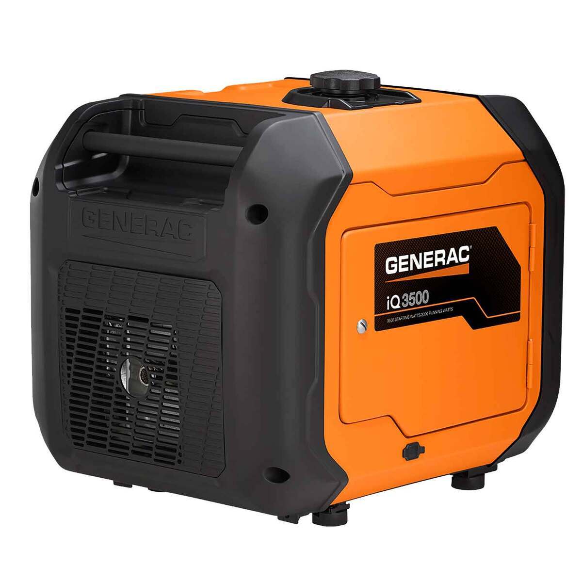 Generac iQ3500 3500/3000 Watts Inverter Generator - Orange/ Black Generac iQ3500 3500/3000 Watts Inverter Generator - Orange/ Black