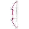 Genesis 10-20lbs Left Hand Pink Compound Bow - Pink