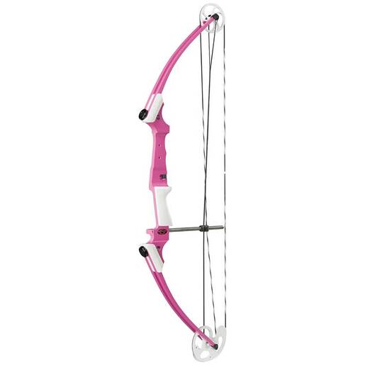 Genesis Original 10-20lbs Right Hand Pink Compound Bow Set – Pink