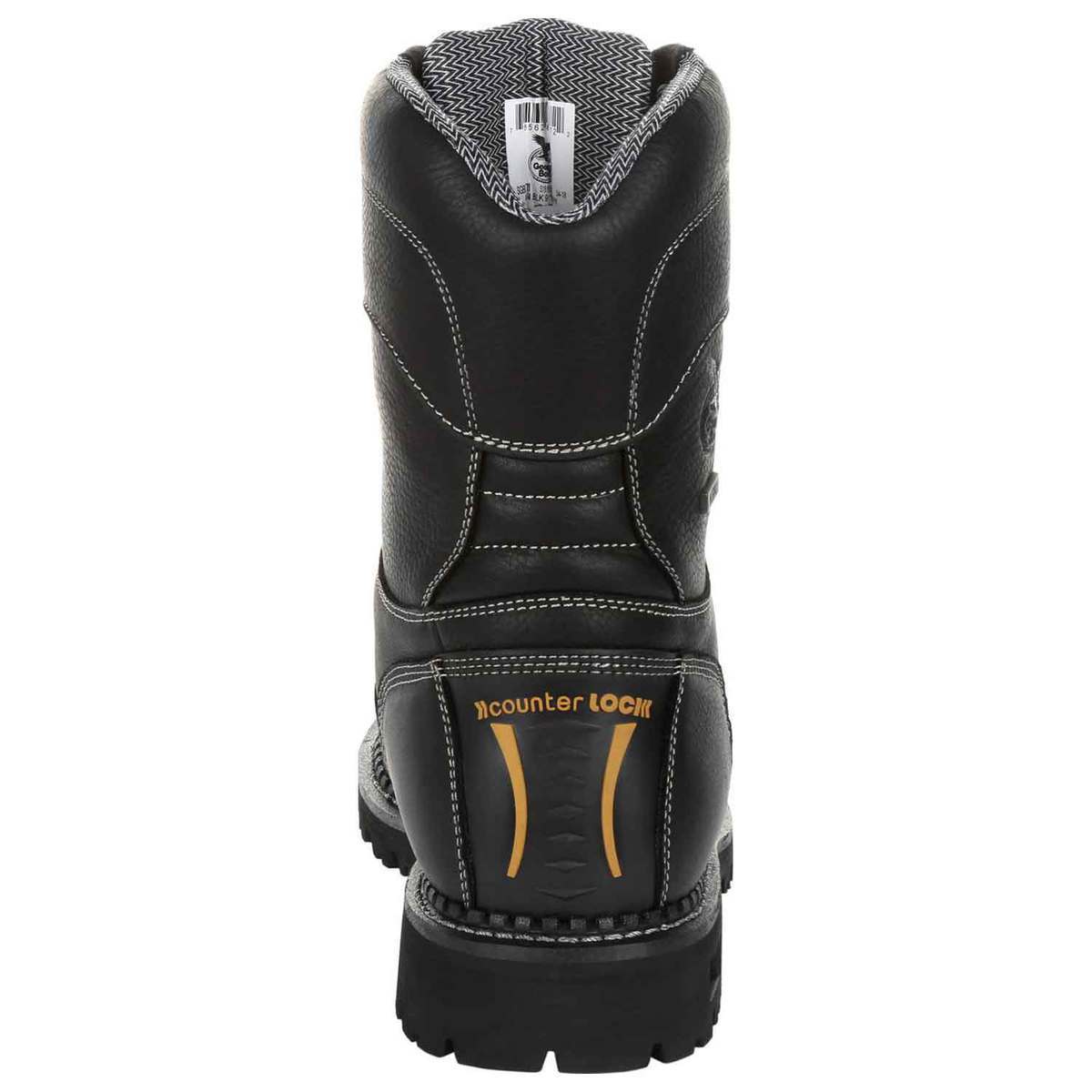 Georgia Boot Men's AMP LT Logger Composite Toe Work Boots - Black - Size 8.5 - Black 8.5 Georgia Boot Men's AMP LT Logger Composite Toe Work Boots - Black - Size 8.5 - Black 8.5
