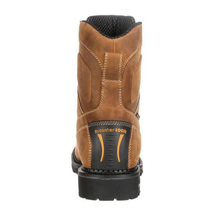Georgia Boot Men's Comfort Core Waterproof Low Heel Logger Work Boot Georgia Boot Men's Comfort Core Waterproof Low Heel Logger Work Boot