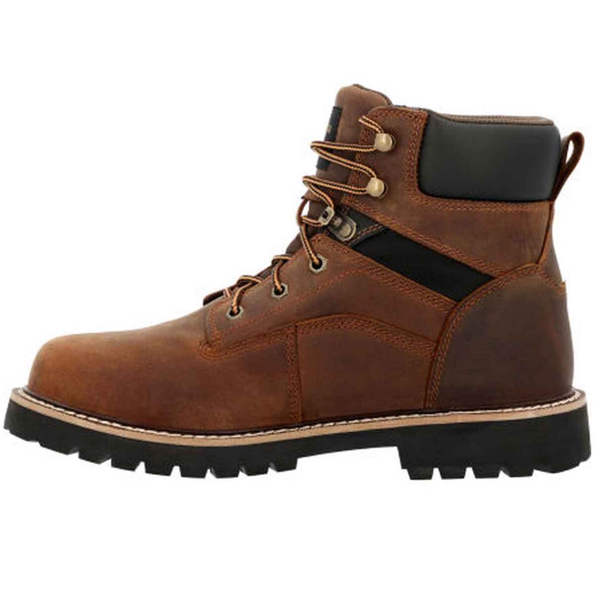 Georgia Boot Men's Core 37 Soft Toe Waterproof 6in Work Boots ...