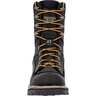 Georgia Boot Men's LTX Logger Composite Toe Waterproof 9in Work Boots - Black - Size 10 E - Black 10