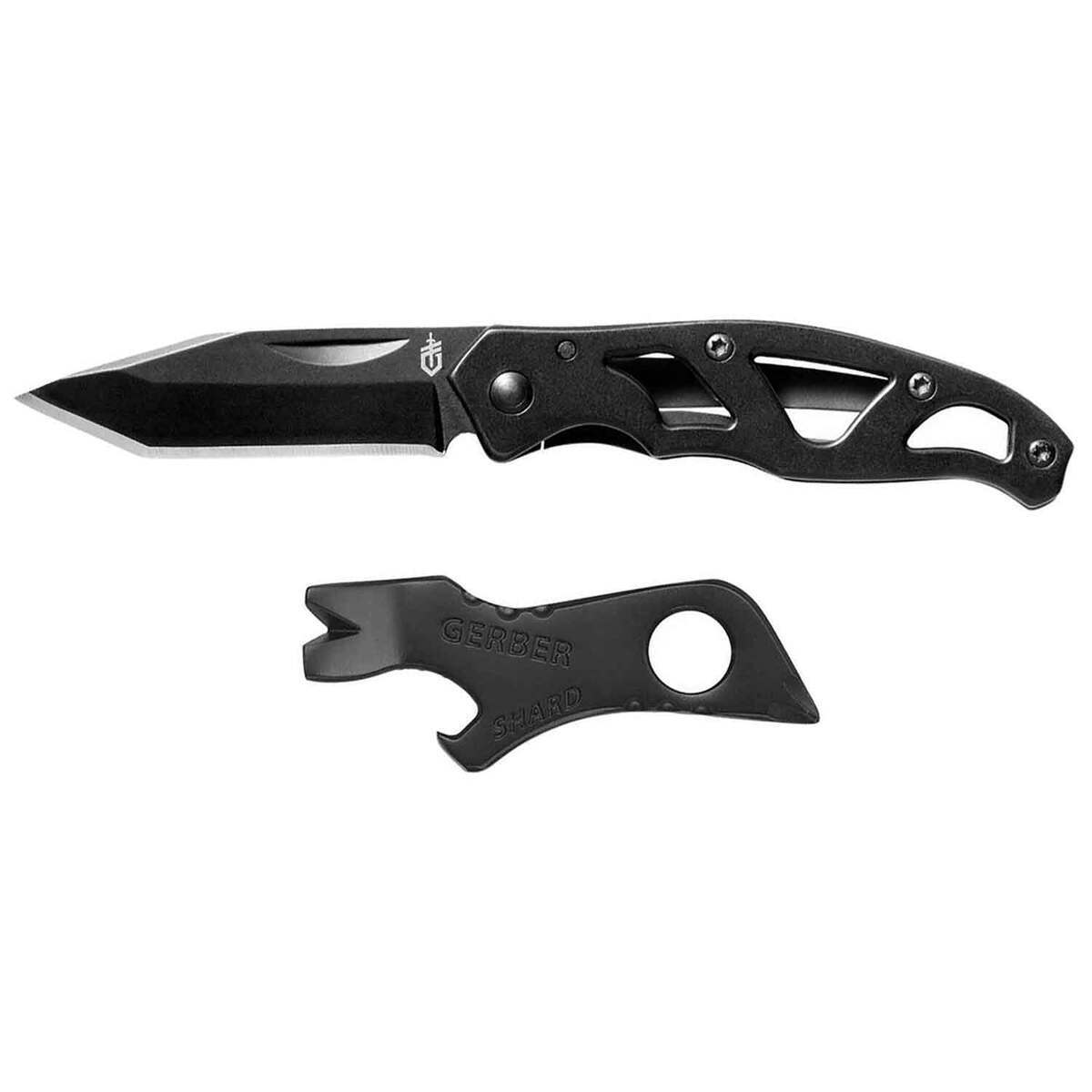 Gerber Compact Carry Knife Set - Black Gerber Compact Carry Knife Set - Black