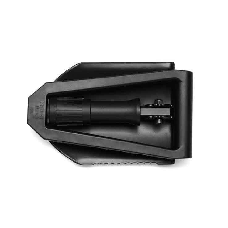 Gerber E-Tool Folding Shovel With Serrated Blade - Black Gerber E-Tool Folding Shovel With Serrated Blade - Black