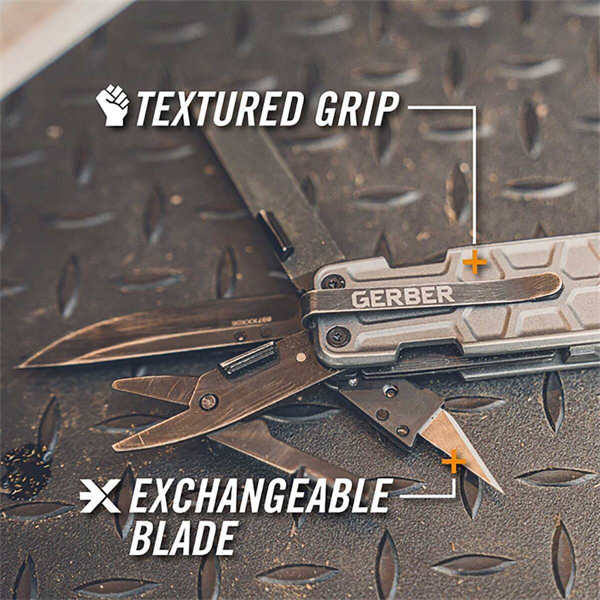 Gerber Lockdown Pry Multi-Tool - Stainless Gerber Lockdown Pry Multi-Tool - Stainless