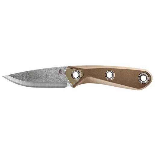 Gerber Principle 3.25 inch Fixed Blade Knife – Coyote Brown