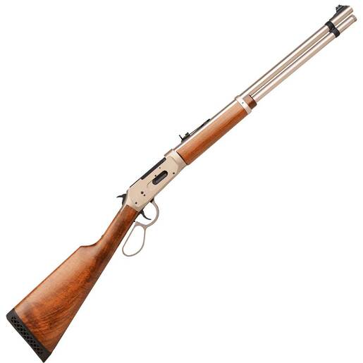 GForce Arms Saddlehorn 30-30 Winchester Stainless Steel/Turkish Walnut Lever Action Rifle – 20in – Brown