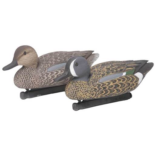 G&H Premier Series Blue Wing Teal Drake/Hen Decoys – 6 pack