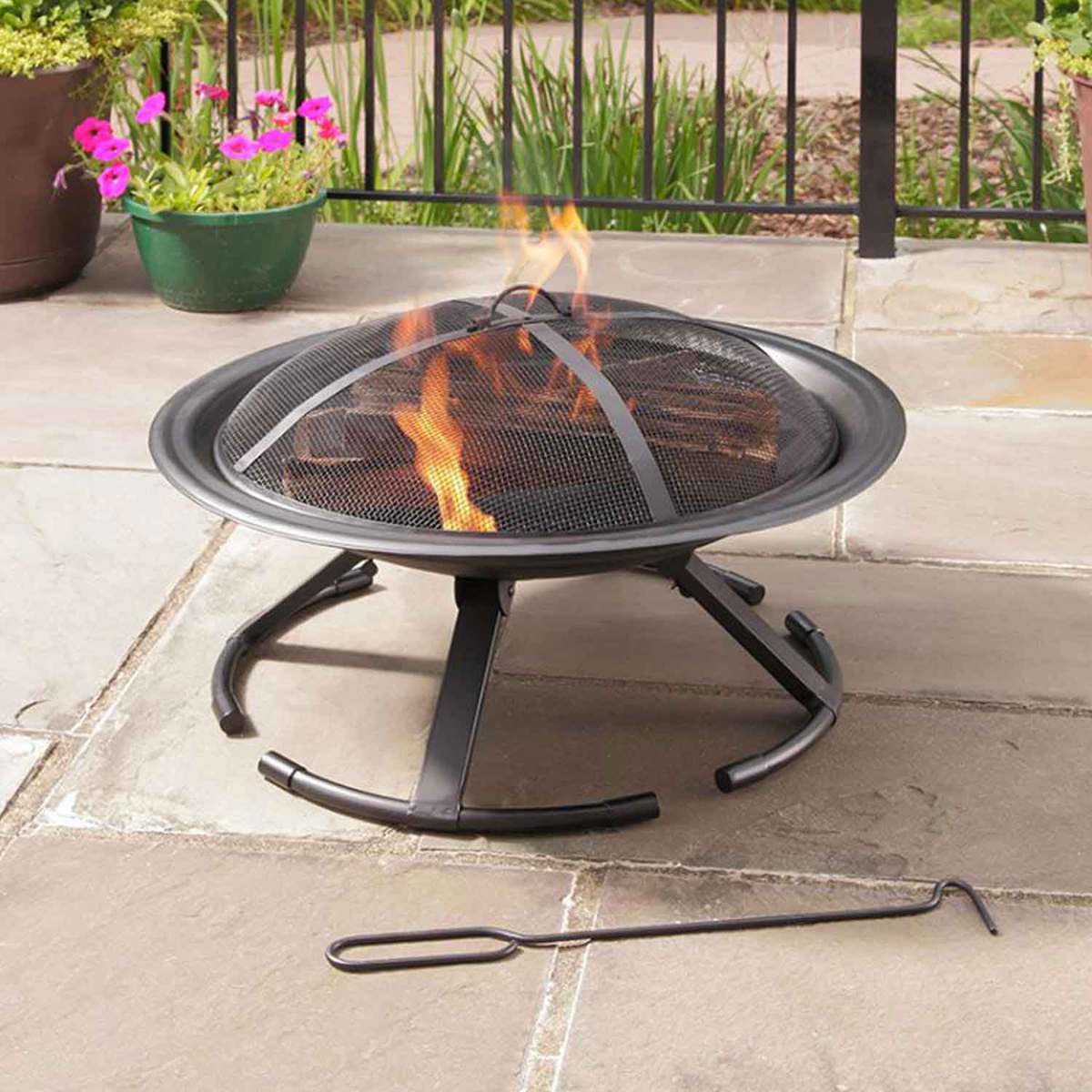 GHP Grab N' Go Round Fire Pit GHP Grab N' Go Round Fire Pit