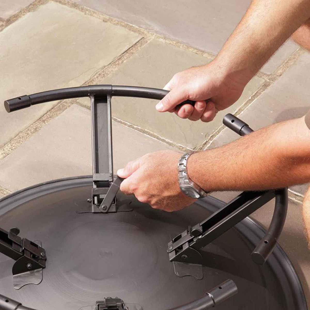 GHP Grab N' Go Round Fire Pit GHP Grab N' Go Round Fire Pit