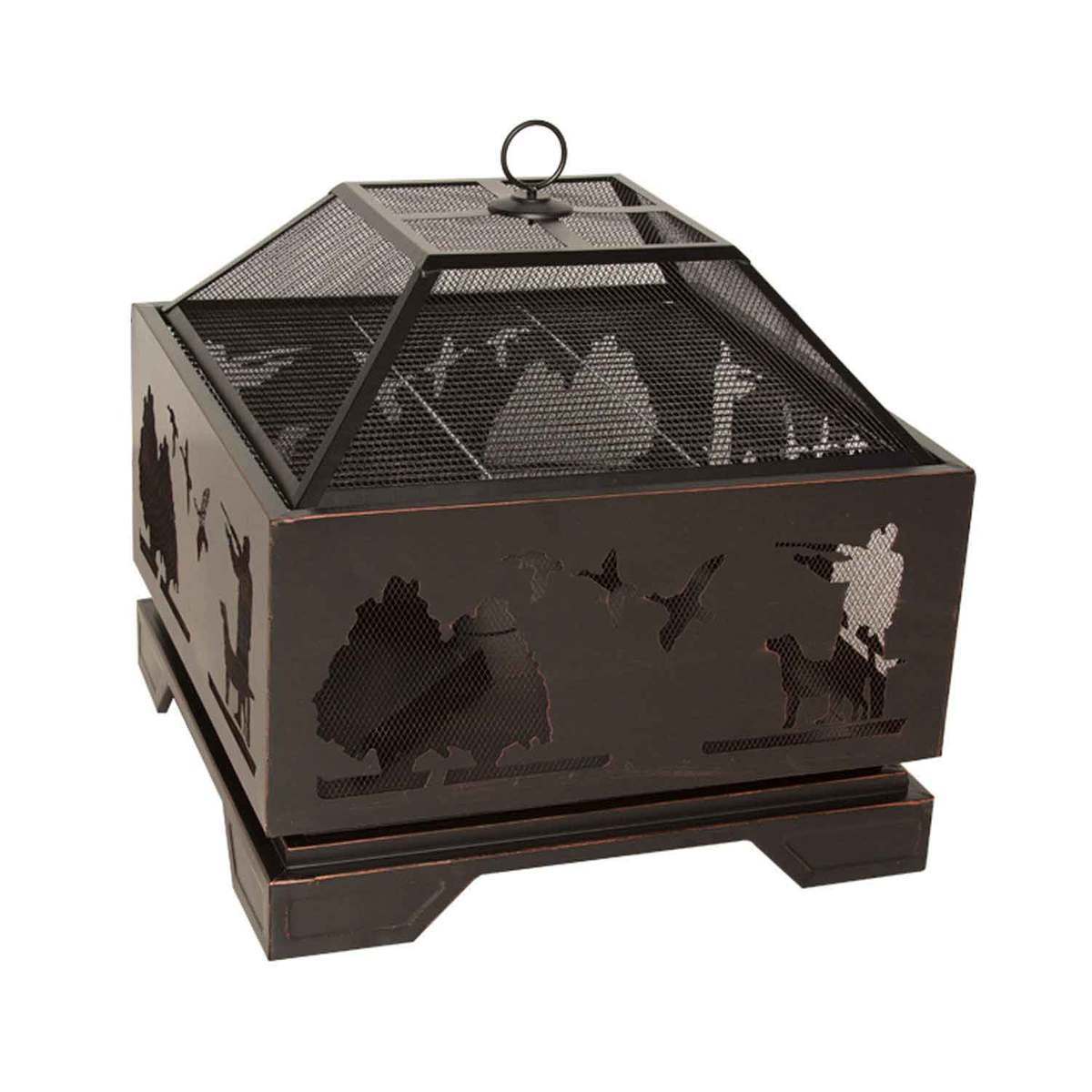 GHP Waterfowl Fire Pit w/ Cooking Grid GHP Waterfowl Fire Pit w/ Cooking Grid