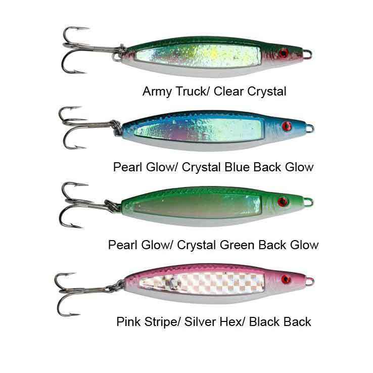 Gibbs Delta Depth Charge Saltwater Jig - Pearl Glow/Crystal Green Back Glow, 3oz - Pearl Glow/Crystal Green Back Glow Gibbs Delta Depth Charge Saltwater Jig - Pearl Glow/Crystal Green Back Glow, 3oz - Pearl Glow/Crystal Green Back Glow