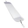 Gibbs Delta Highliner Flasher - White with Hex Tape, 11in - White with Hex Tape