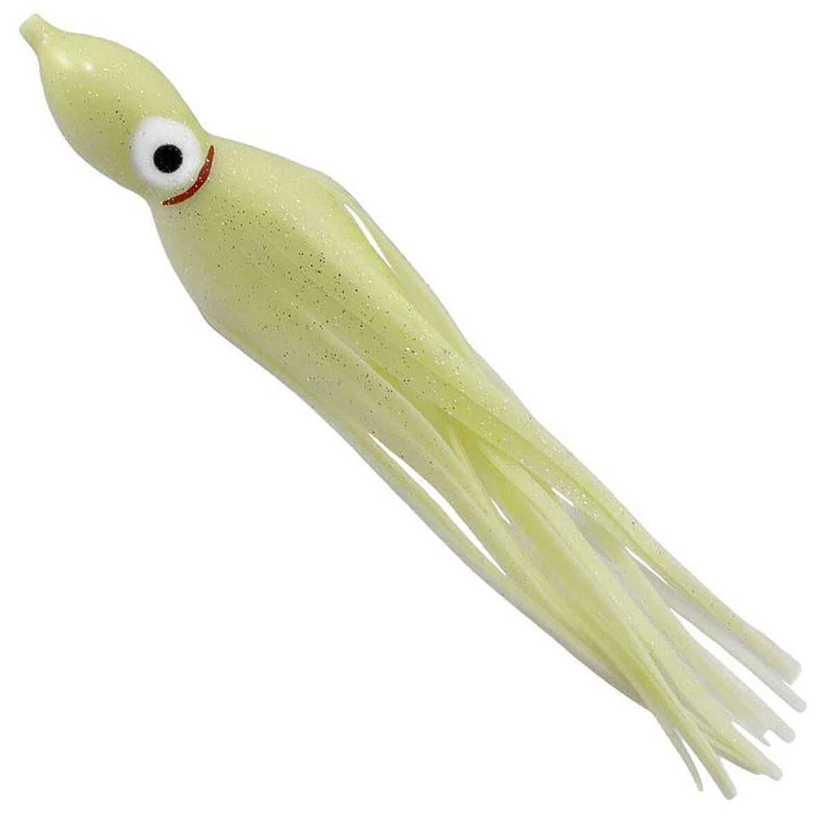 Gibbs Delta Jumbo Squid - Pure Glow, 9in - Pure Glow Gibbs Delta Jumbo Squid - Pure Glow, 9in - Pure Glow