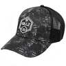 Gillz Men's Hex Patch Trucker Hat - Black Grunge - Black Grunge One Size Fits Most