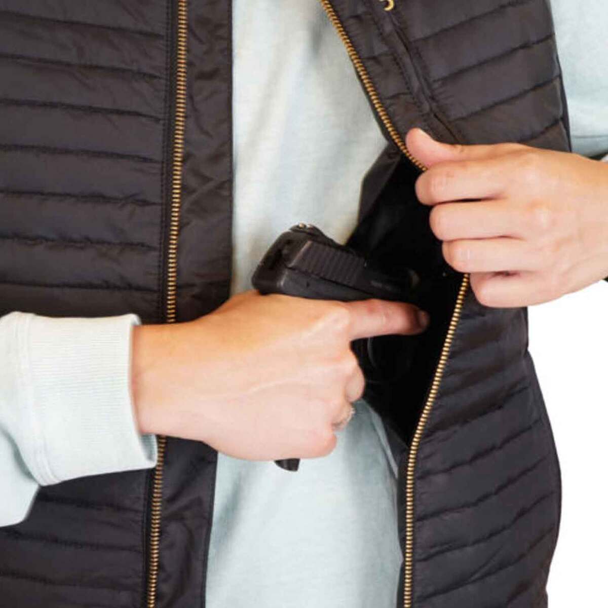 Girls With Guns Women's Primitive Puffer Casual Vest Girls With Guns Women's Primitive Puffer Casual Vest