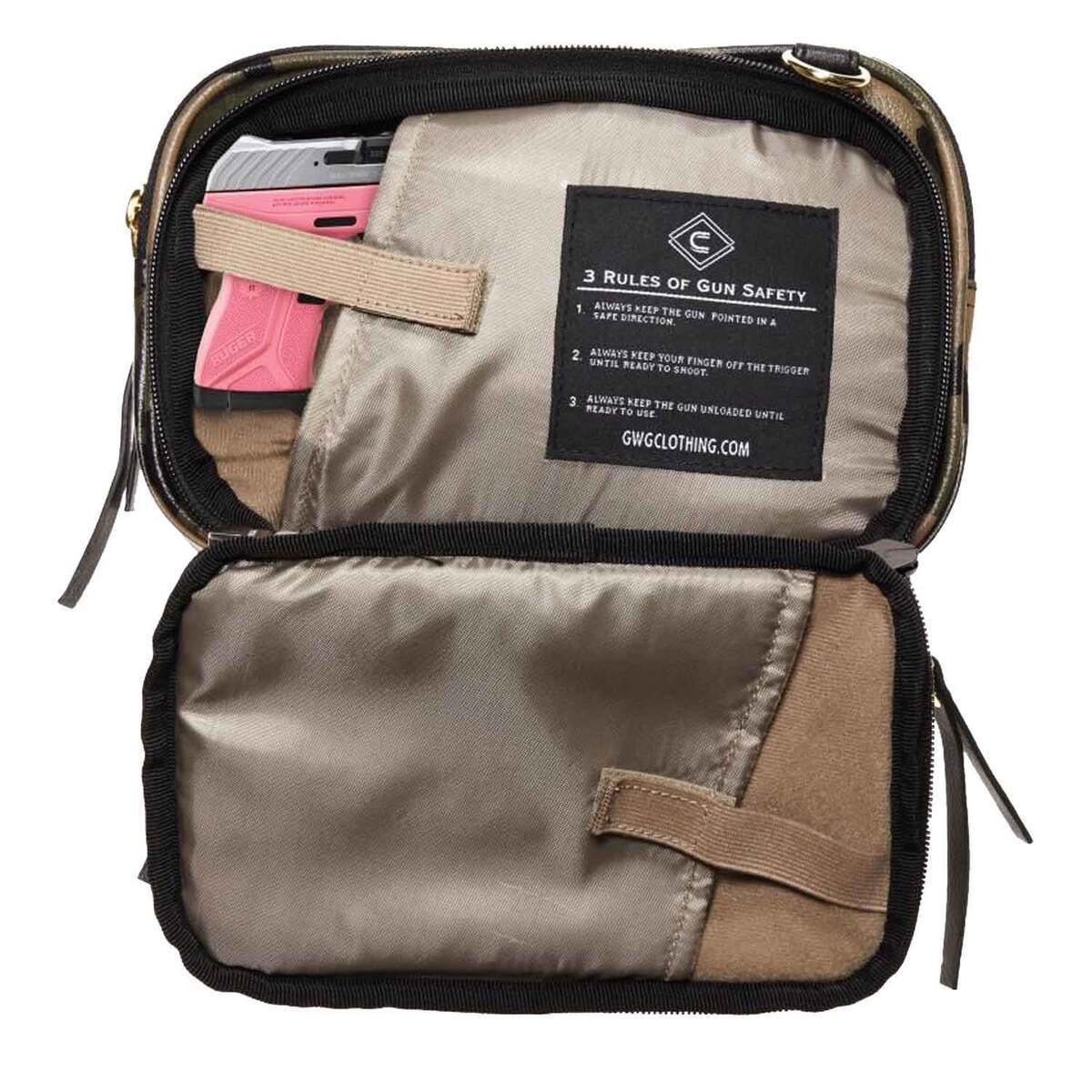Girls With Guns Tomboy Concealed Carry Clutch - Camo - Camo Girls With Guns Tomboy Concealed Carry Clutch - Camo - Camo