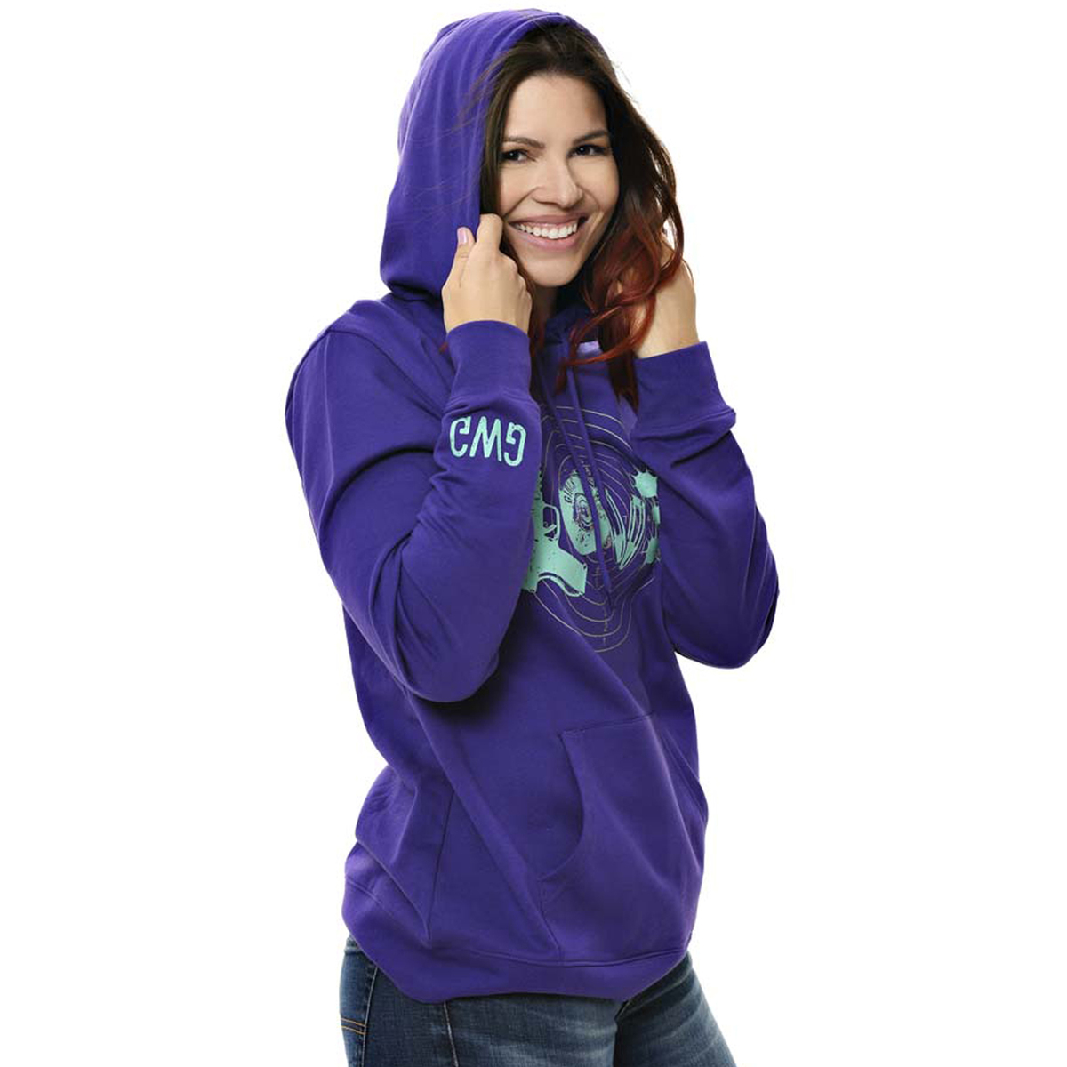 Girls With Guns Women's GWG Love Hoodie - Purple - M - Purple M Girls With Guns Women's GWG Love Hoodie - Purple - M - Purple M