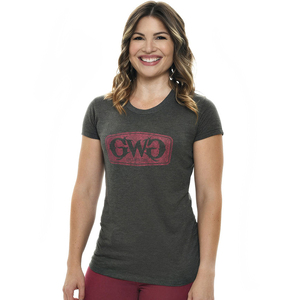 Girls With Guns Women's Label Graphic Short Sleeve Shirt