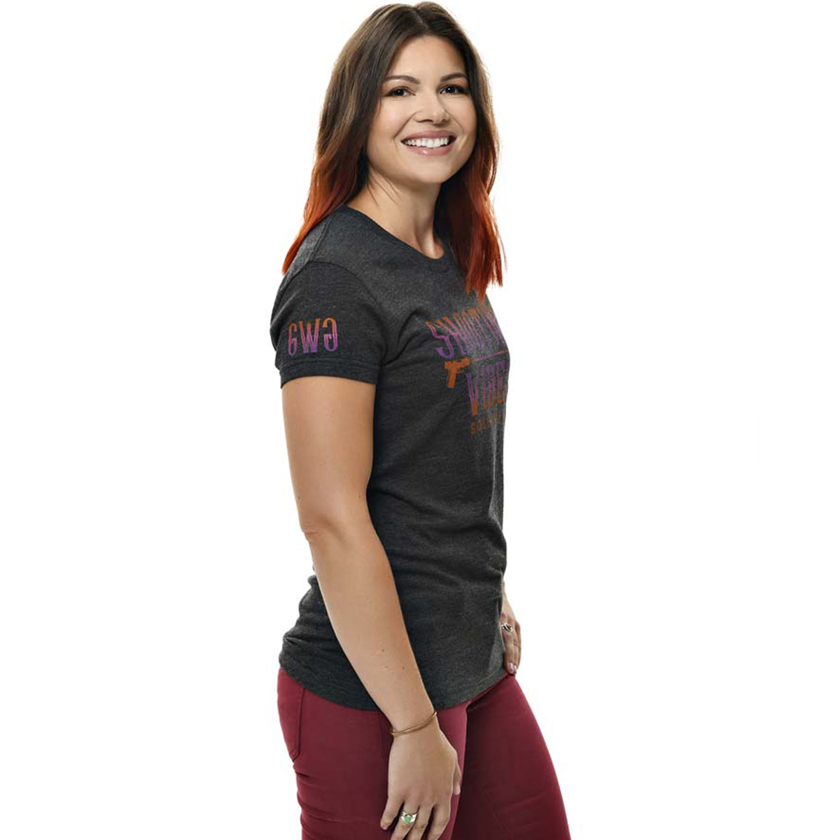 Girls With Guns Women's Shooting Vibes Graphic Short Sleeve Shirt - Black - S - Black S Girls With Guns Women's Shooting Vibes Graphic Short Sleeve Shirt - Black - S - Black S