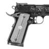 Girsan MC1911 Lux 45 Auto (ACP) 5in Engraved Black Chrome Pistol - 8+1 Rounds - Black
