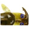 Gitzit Baby Blue Eyes Soft Minnow Bait - Chartreuse / Brown, 3-1/2in - Chartreuse / Brown