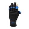 Glacier Outdoors Touchrite Curved Finger Slit Thumb and Index Glove - Black - S - Black S