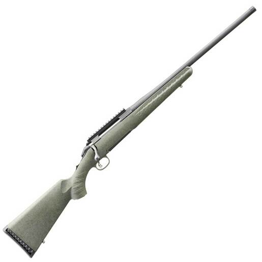 Glenfield Model A 270 Winchester Matte Black/Moss Green Splatter Bolt Action Rifle - 20in - Green