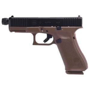 Glock 45 Gen5 MOS Threaded Barrel 9mm Luger 4.02in FDE Pistol - 17+1 Rounds