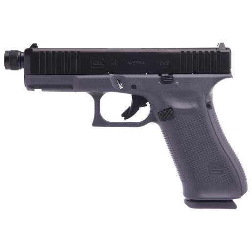 Glock 45 Gen5 MOS Threaded Barrel 9mm Luger 4.02in Gray Pistol - 17+1 Rounds - Gray Compact image