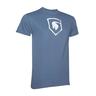 Globial Outdoor Gear Men's Brook Trout Short Sleeve Shirt - Blue XXL