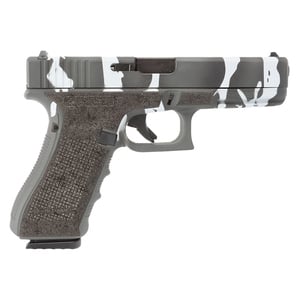 Glock 17 9mm Luger 4.48in Gray Tiger Stripe Cerakote Pistol - 17+1 Rounds